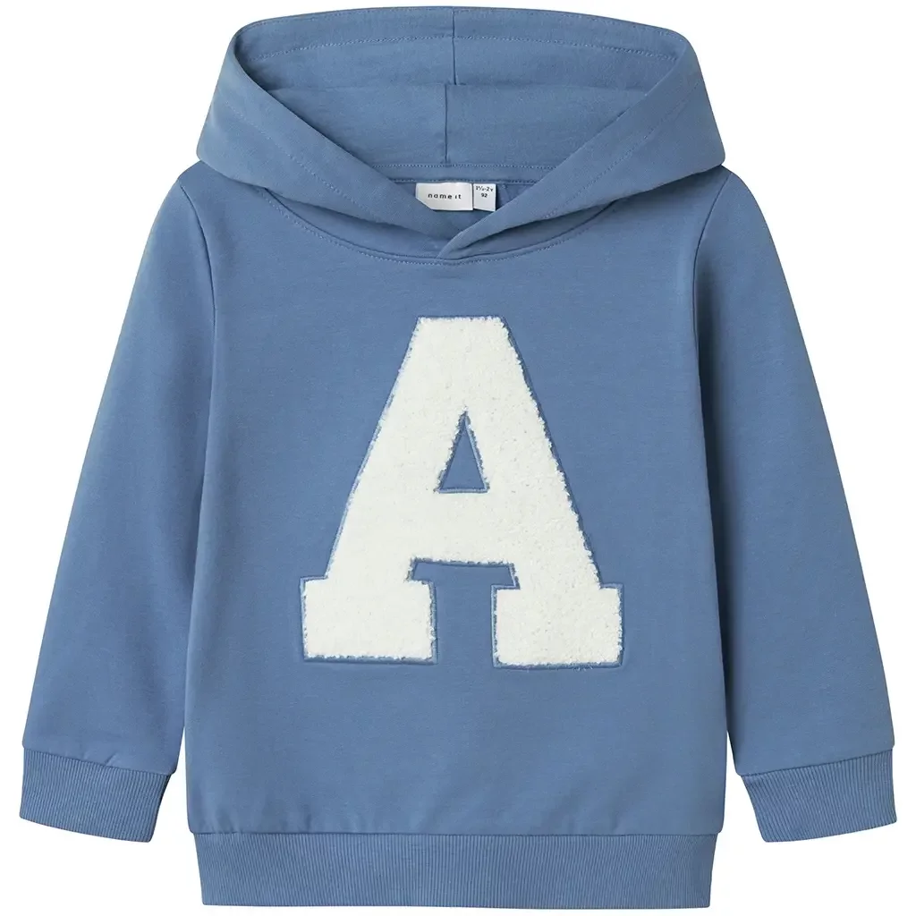 Trui sweat hoodie Poalhan (cornet blue)