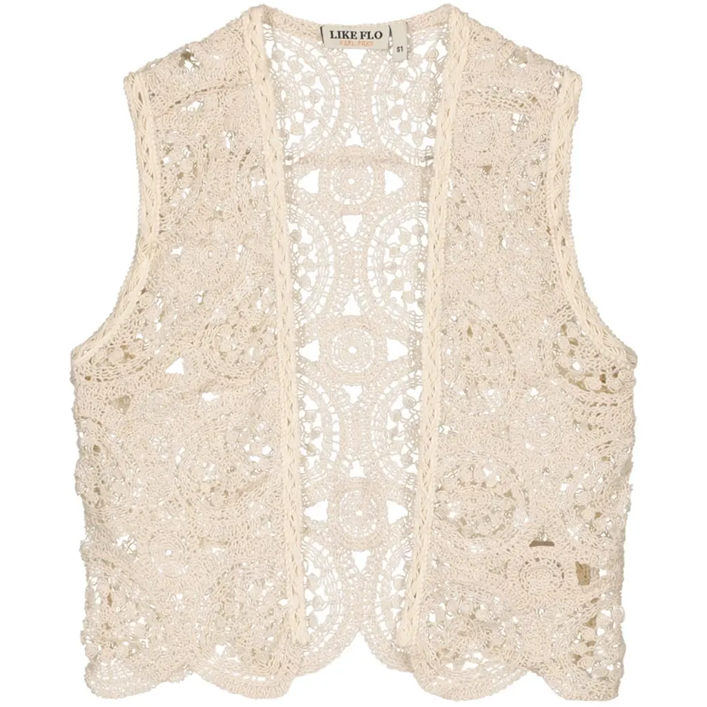 Gehaakte gilet Diana (kit)