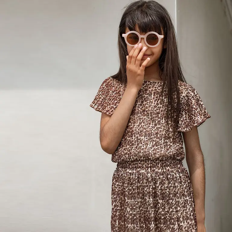 Jurk Marley (leopard latte)