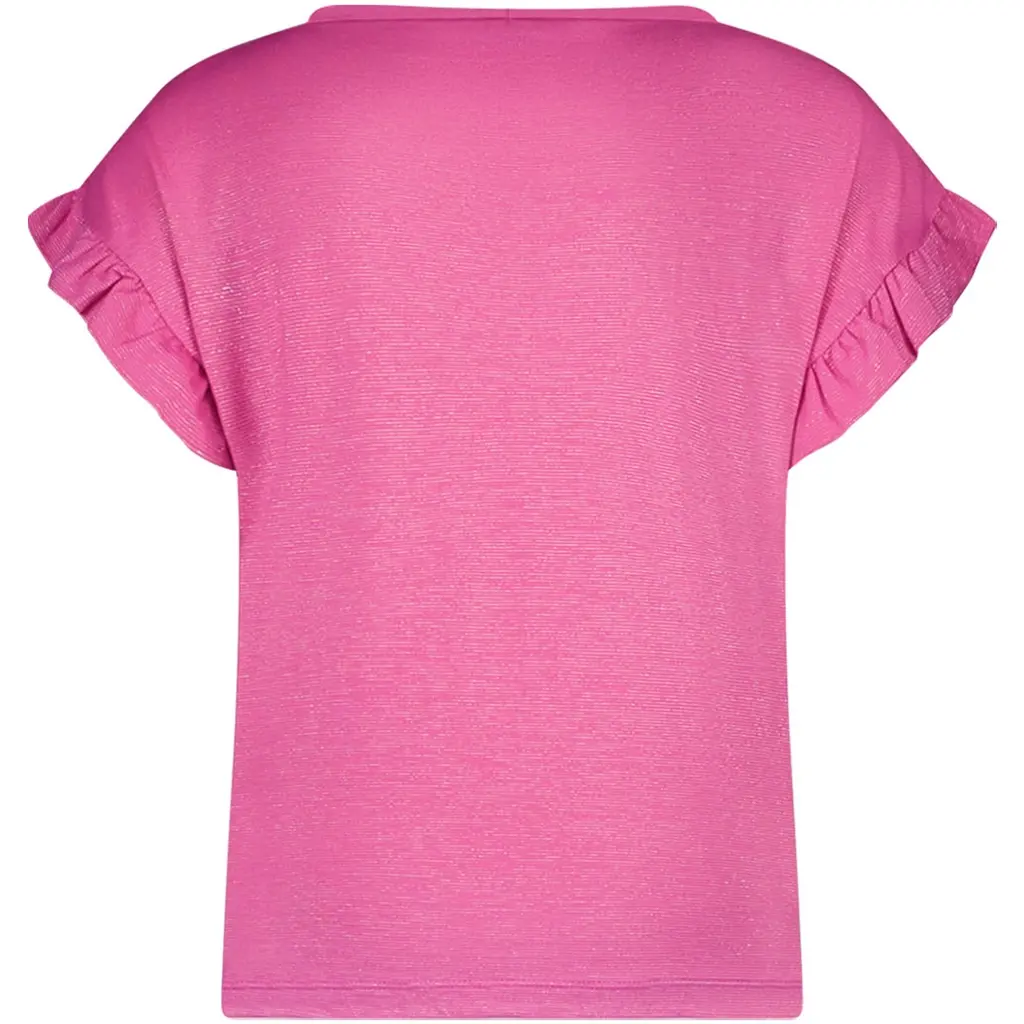 T-shirt Emma glitter (fuchsia)