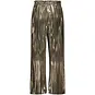 Like Flo Broek Fenna metallic plissé (army)