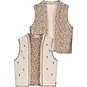 Like Flo Gilet Daisy reversible (peachy leopard)