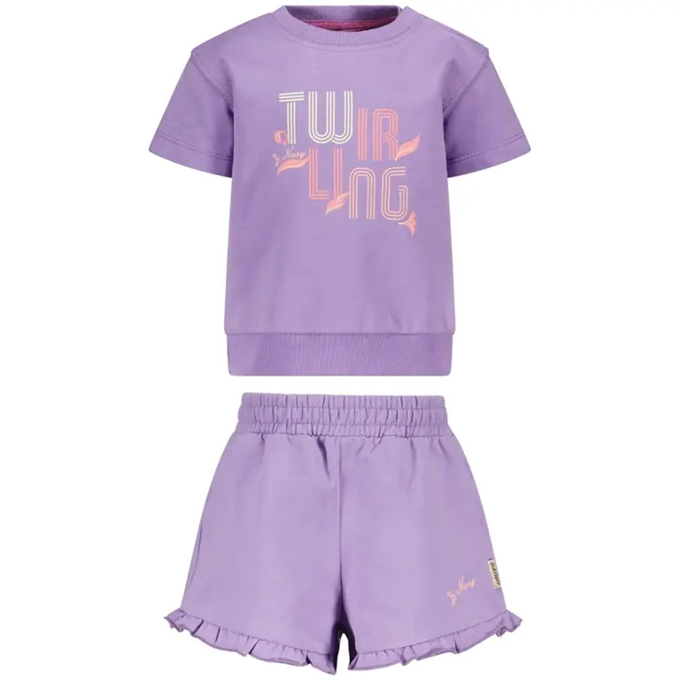 Tweedelig setje Polli (light purple)