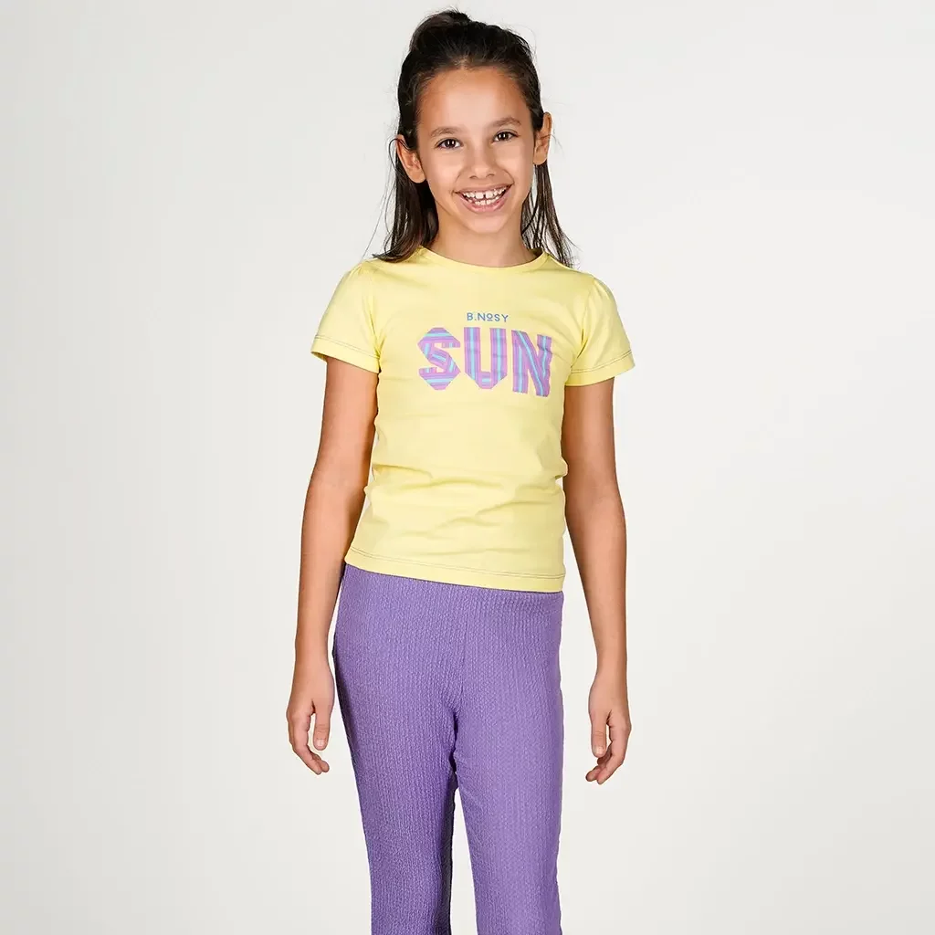 Broek flared Pammy (light purple)