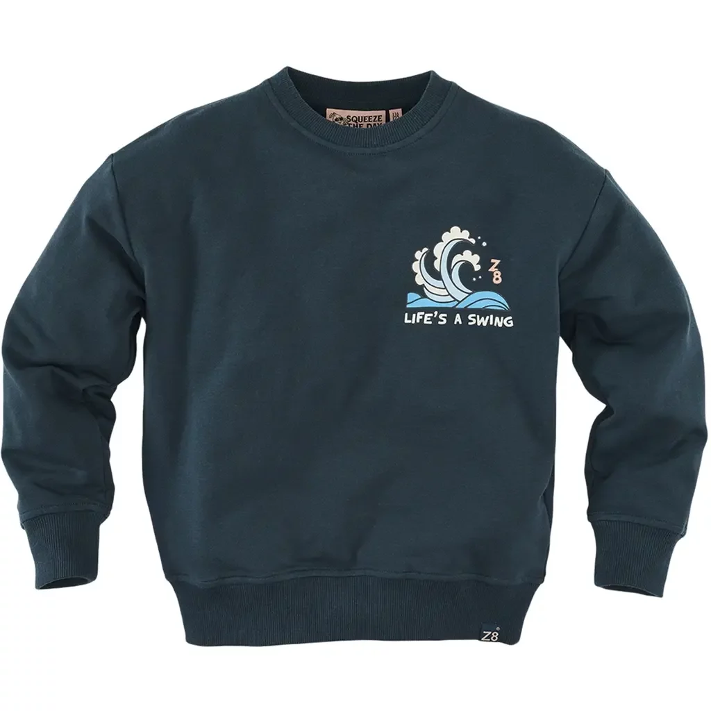 Trui sweater Agostino (ocean wave)