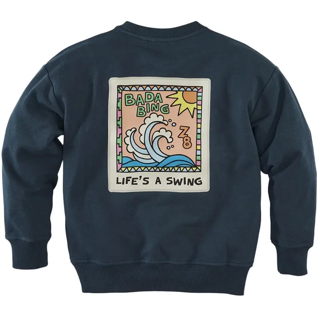 Trui sweater Agostino (ocean wave)