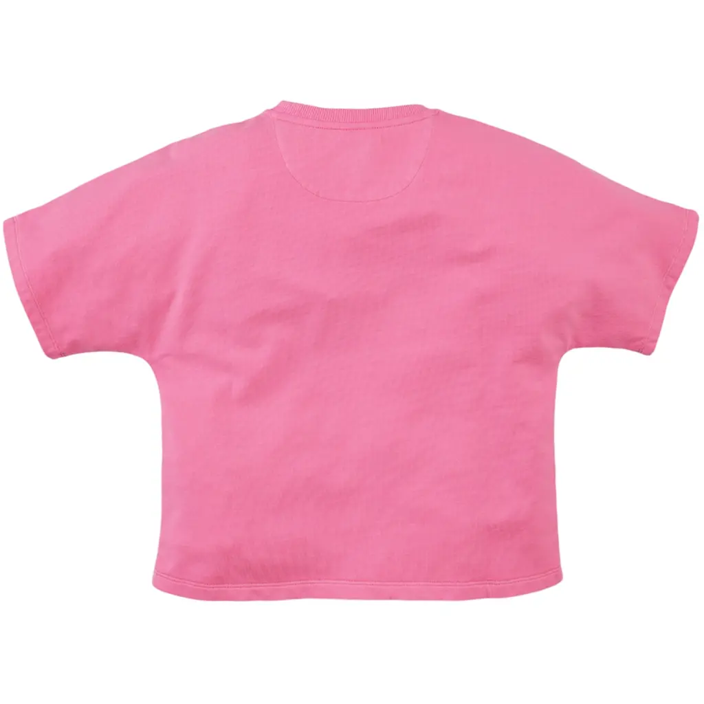 T-shirt BOXY Mimi (chaotic pink)