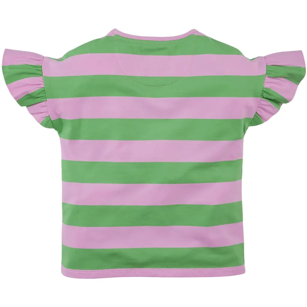 T-shirt Zohra (sorbet pink/groovy green)