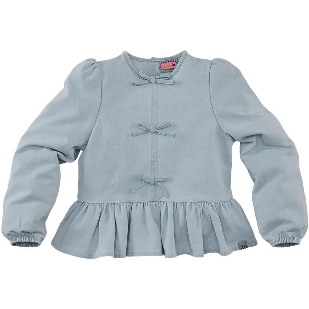 Trui sweater PEPLUM Octavia (light blue/denim)