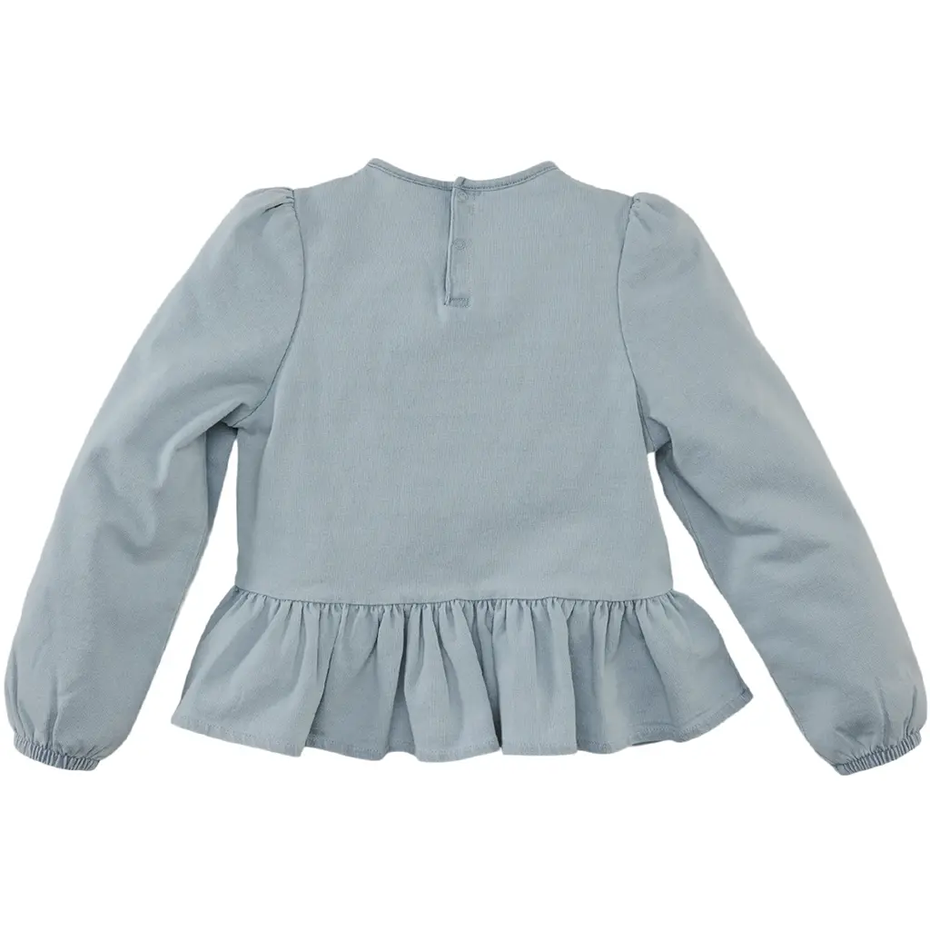 Trui sweater PEPLUM Octavia (light blue/denim)