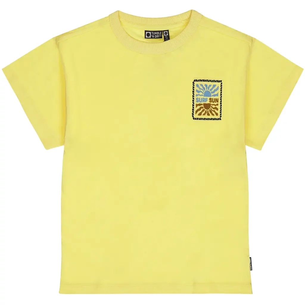 T-shirt Solaire (yellow cream)