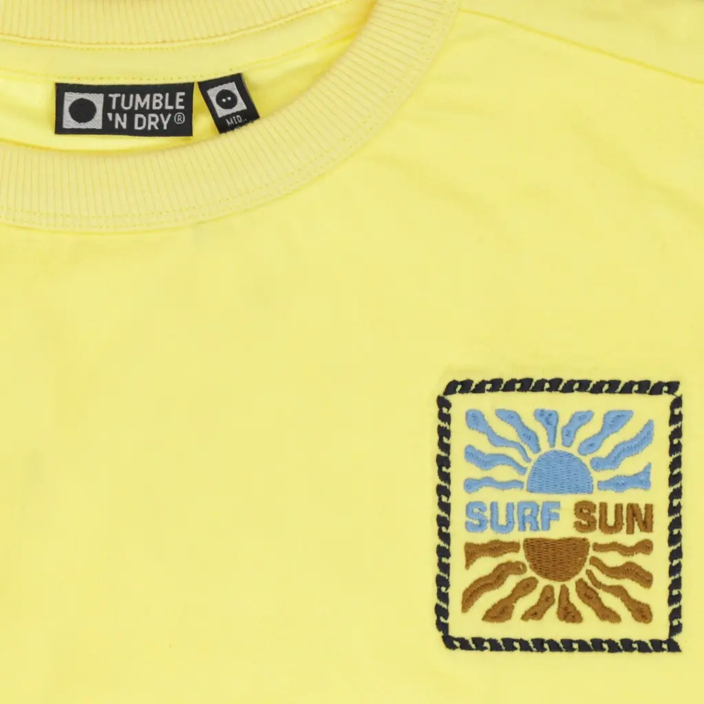 T-shirt Solaire (yellow cream)