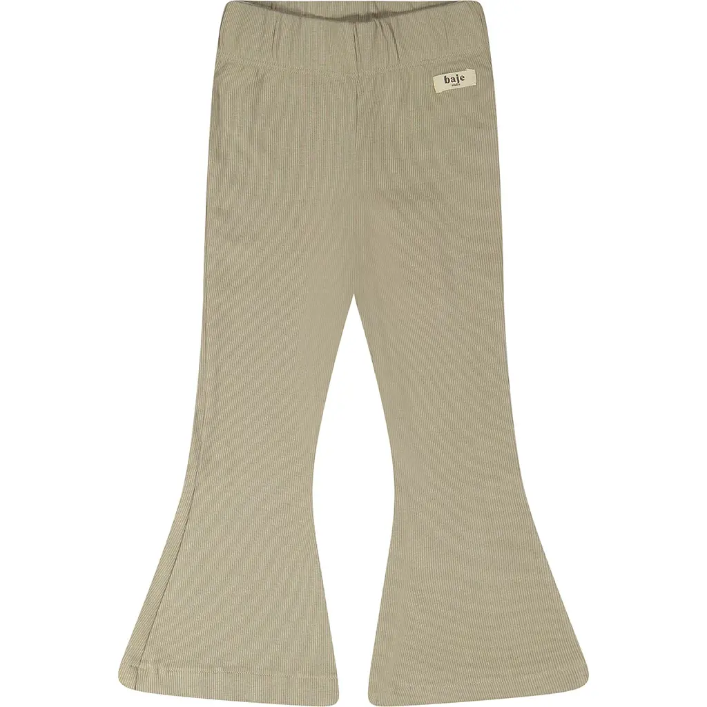 Broek Novo flared (taupe clay)