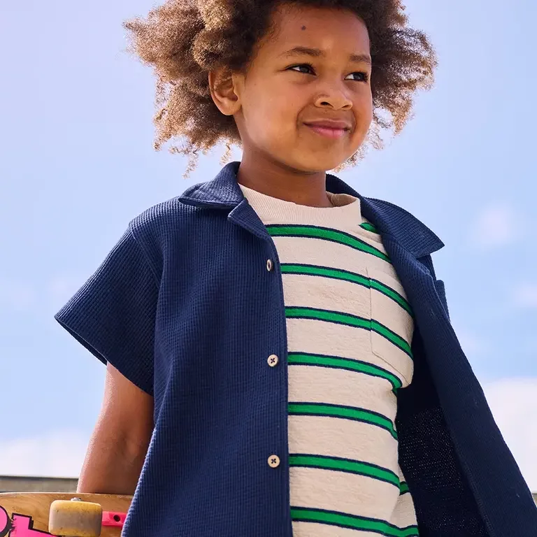 Shirt Cagnard (navy blazer)