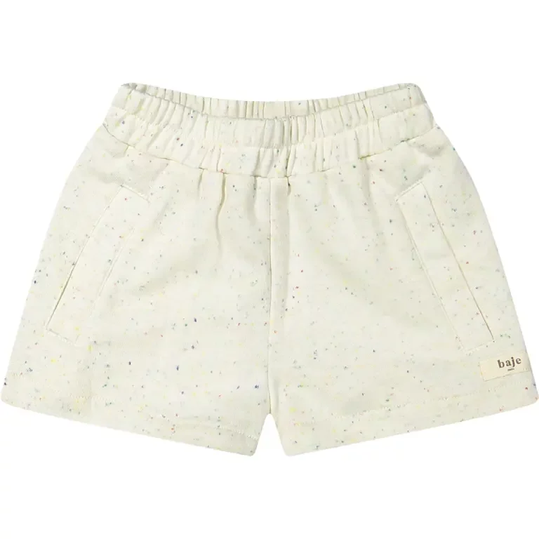 Korte broek Nore (creme oat multicolor)