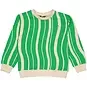 Quapi Trui sweater Finch (green graphic)