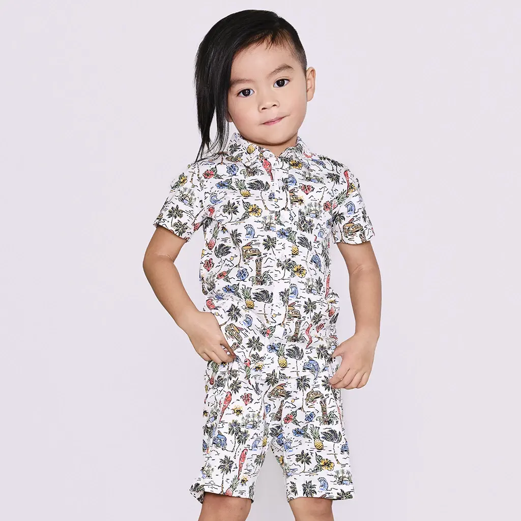 Korte broek Bone (ecru)