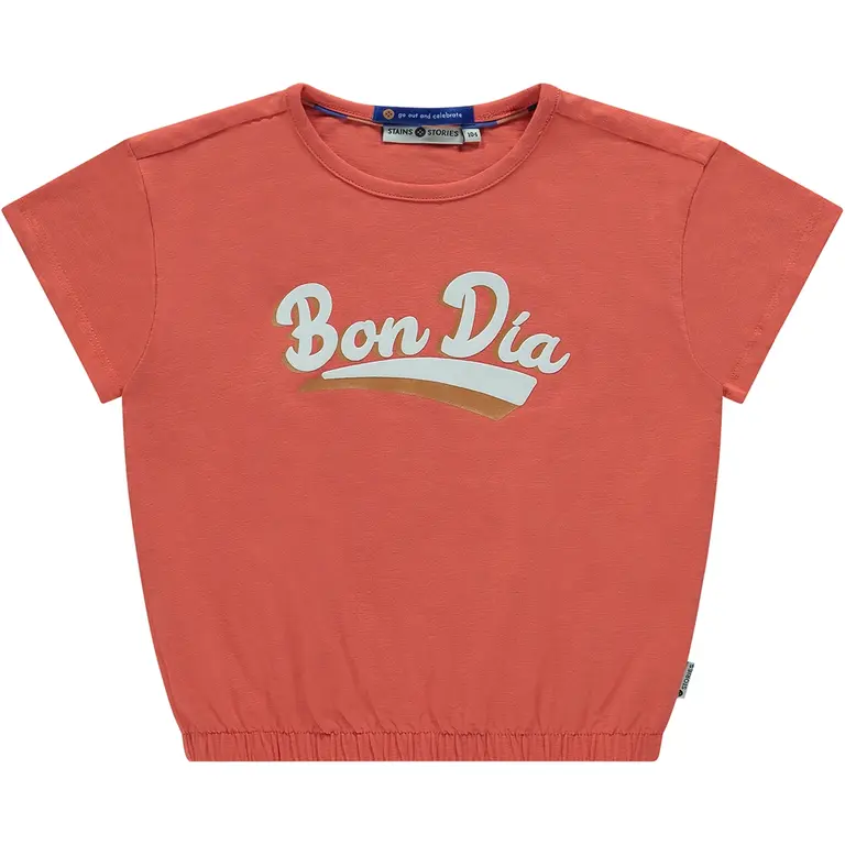 T-shirt (bright orange)