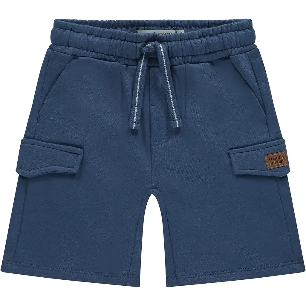 Korte broek sweat (blue)