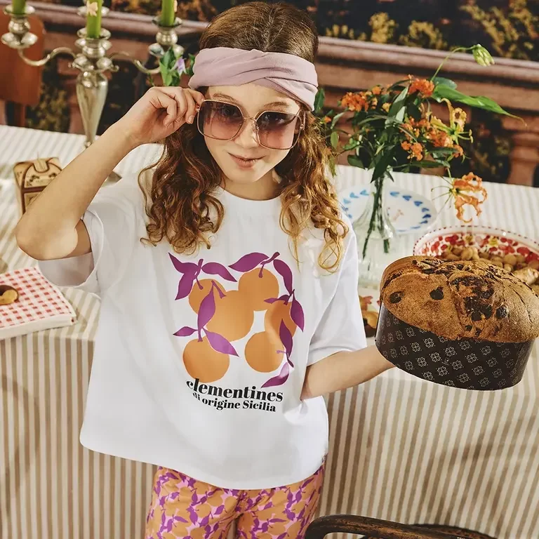 T-shirt BOXY Piera (bianco)