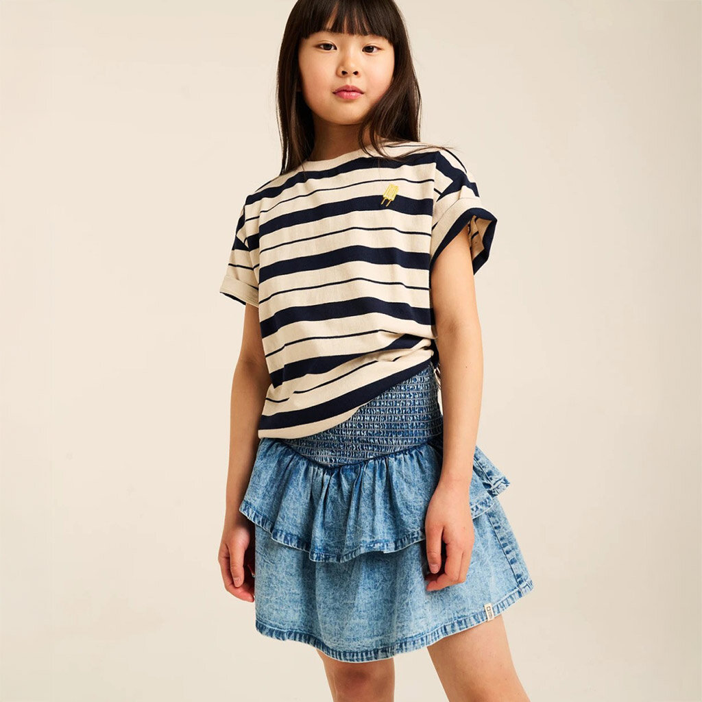 Spijkerrokje Elodie (denim acid wash)