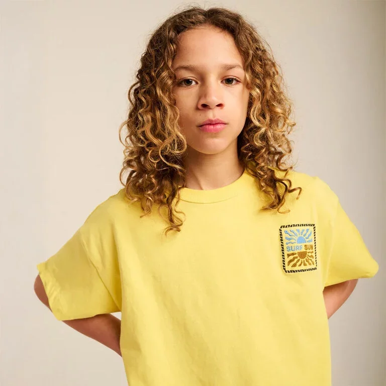 T-shirt Solaire (yellow cream)