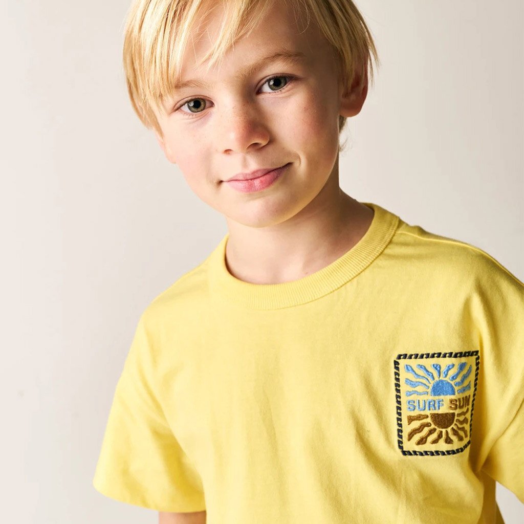 T-shirt Solaire (yellow cream)