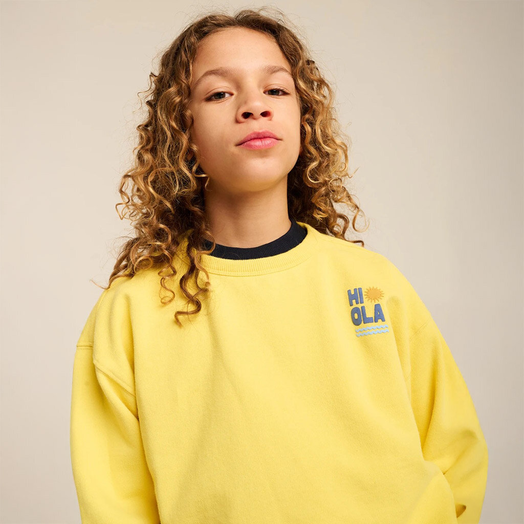 Trui La Piscine (yellow cream)