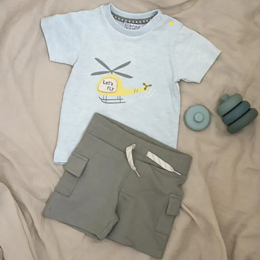 Kort broekje (dusty green)