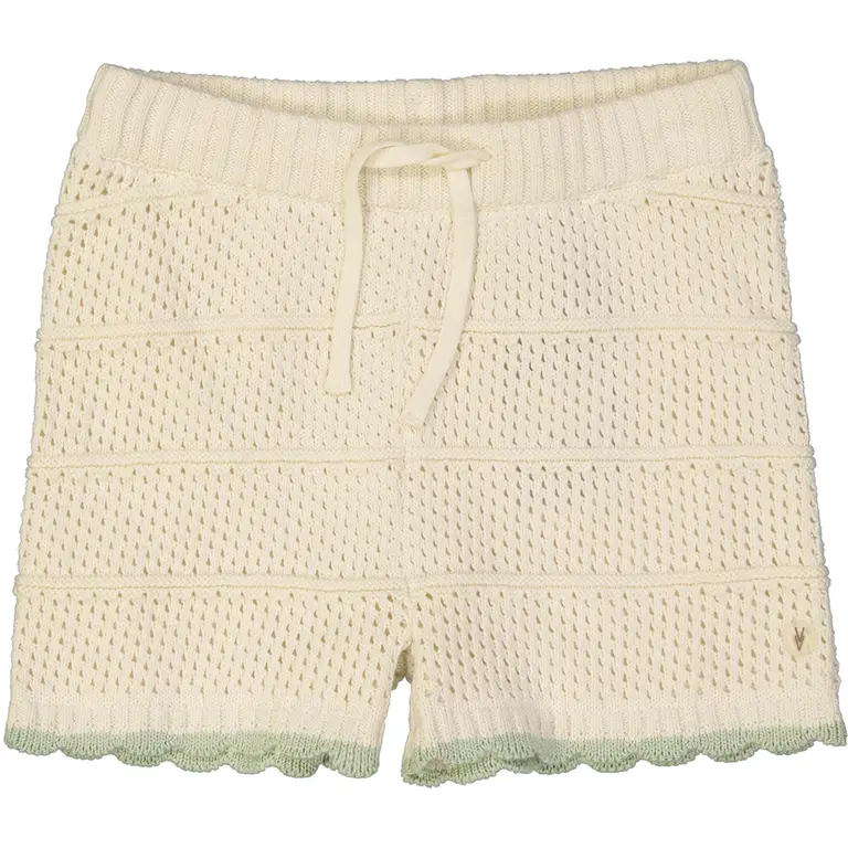 Korte broek gehaakt Sydney (off white)