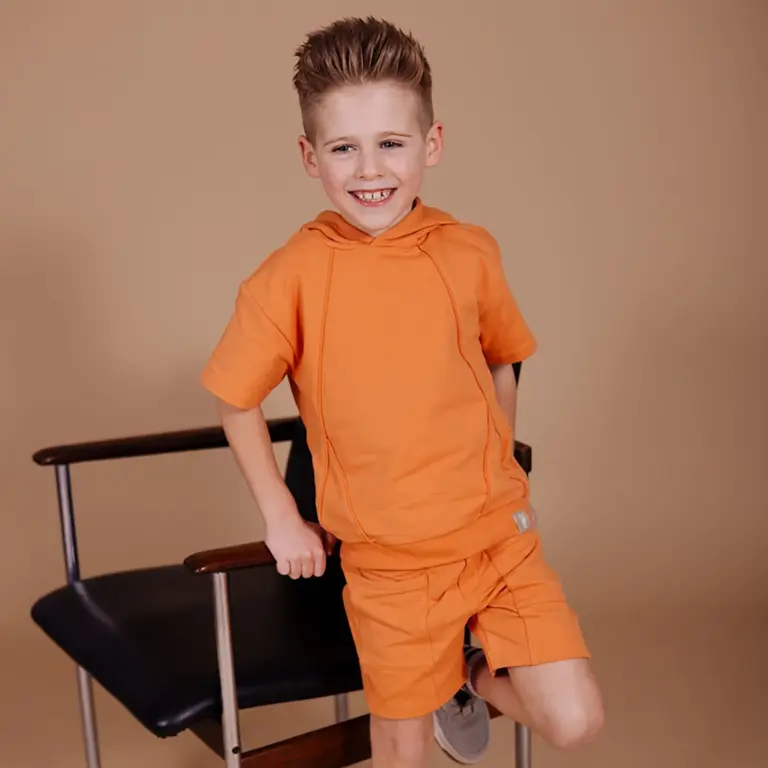 T-shirt sweat Sieme (soft orange)