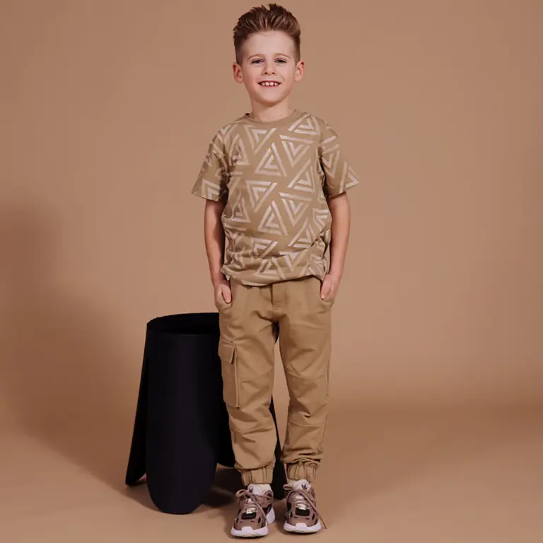 Broek Stefano (khaki green)