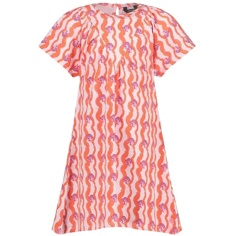 Jurk Faeline (aop pink sketch)