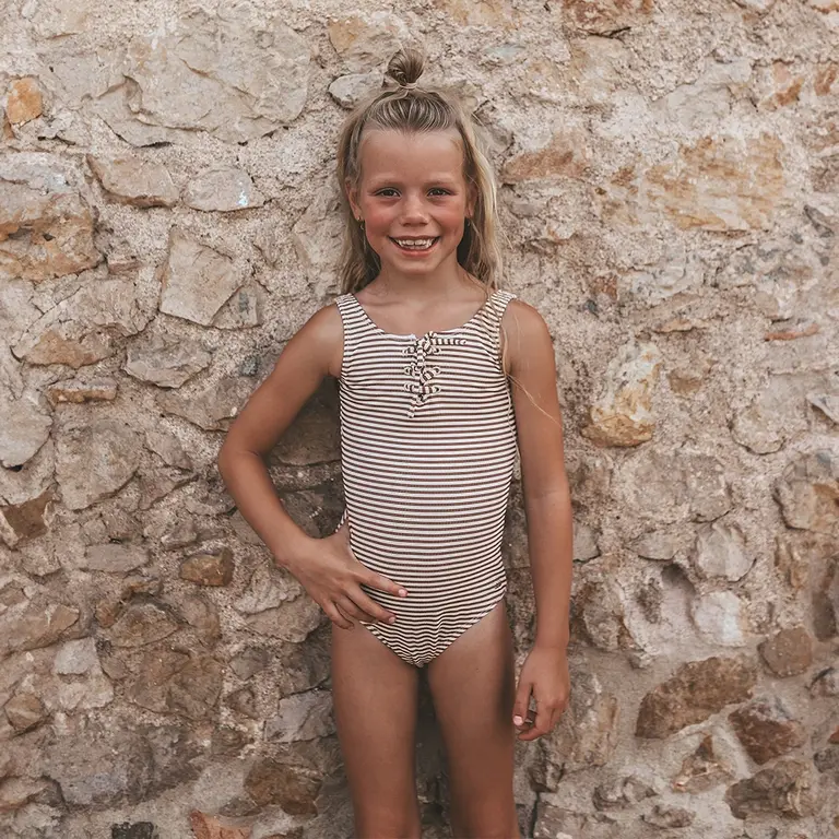 Badpak Rib Stripe (carob brown)