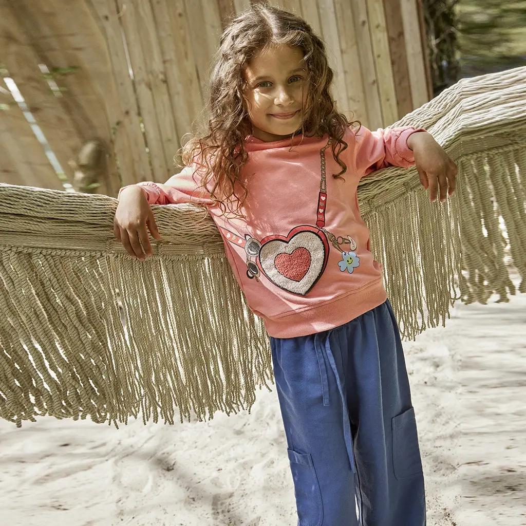 Broek lyocell (true blue)