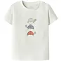 Name It T-shirt Vacion (cloud dancer sea animal)