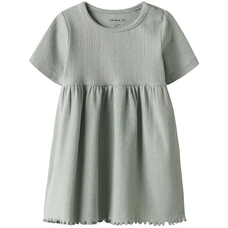 Zomer jurkje Halley (aqua gray)