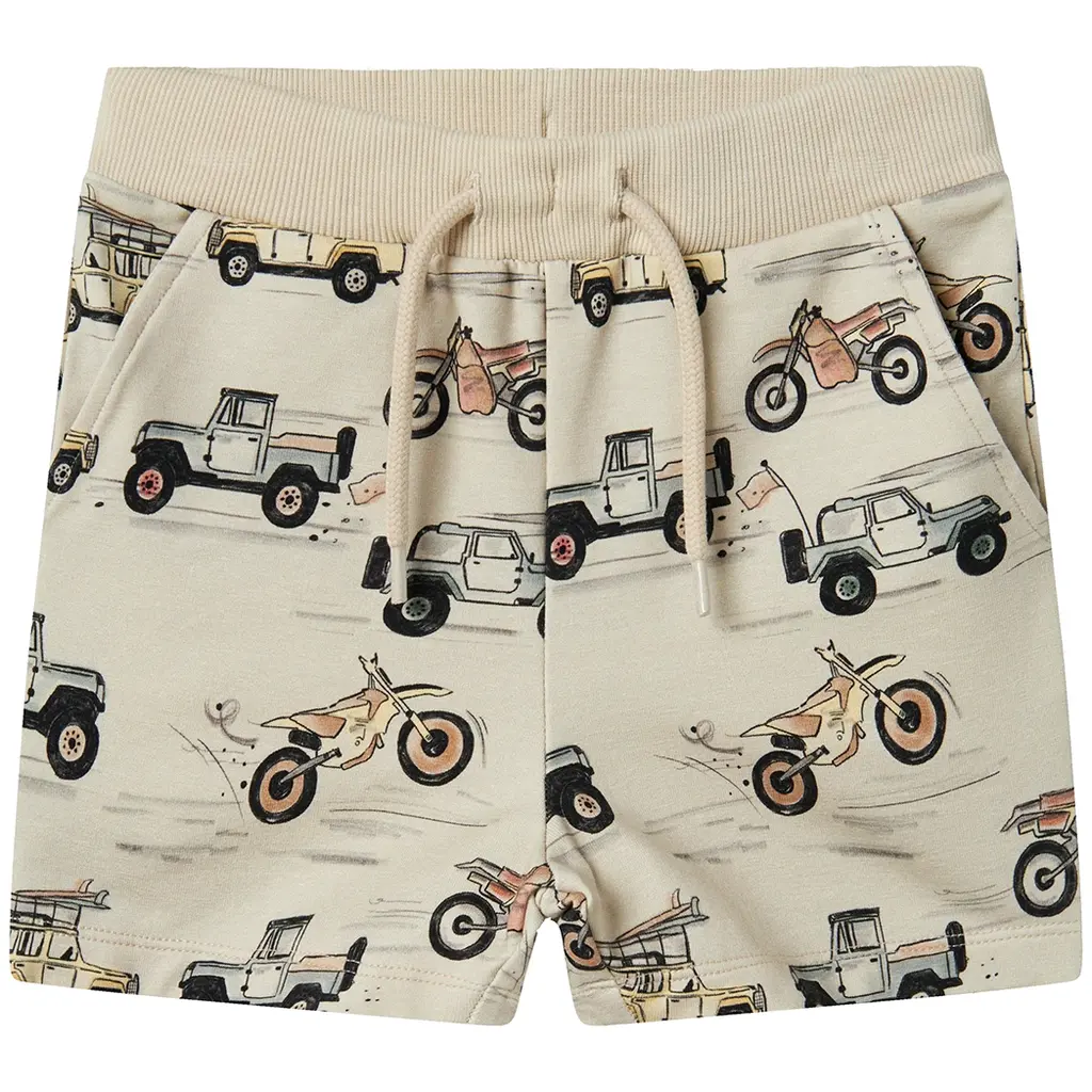 Korte joggingbroek Hakar (peyote)