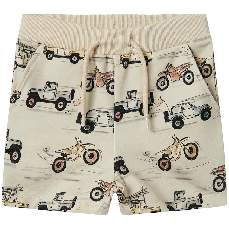 Korte joggingbroek Hakar (peyote)