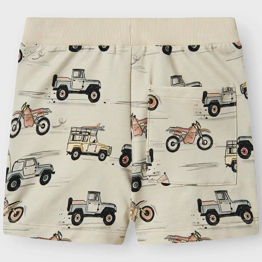 Korte joggingbroek Hakar (peyote)