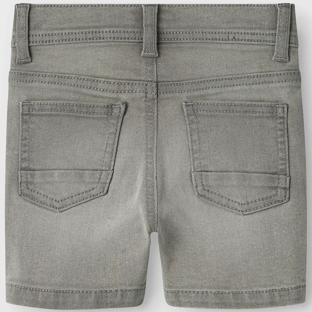 Korte spijkerbroek SLIM FIT Silas (light grey denim)