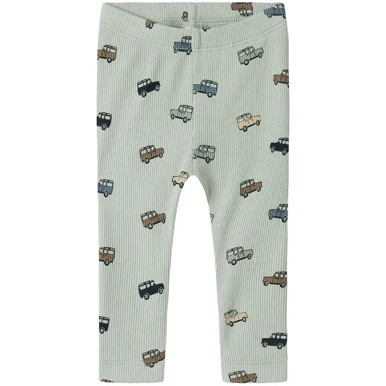 Broekje rib Hukab (aqua gray)