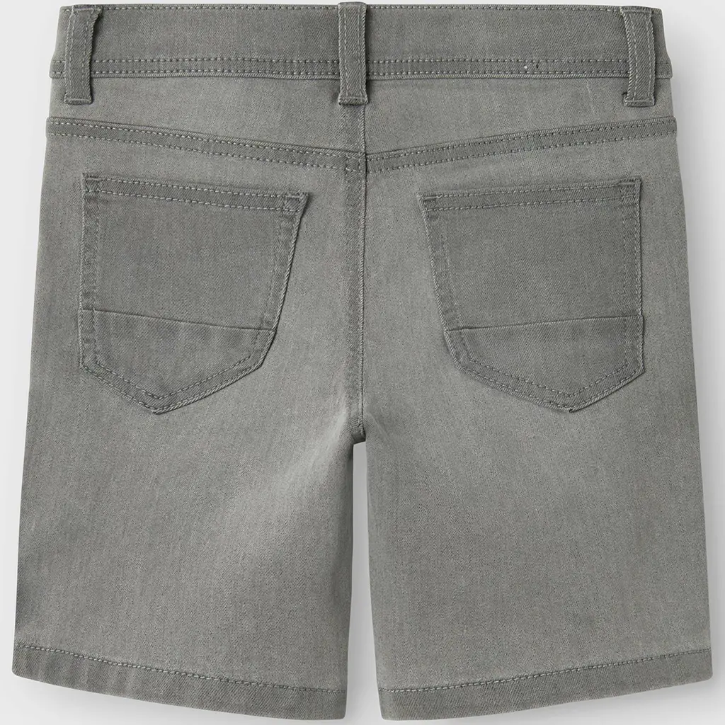 Korte spijkerbroek SLIM FIT Silas (light grey denim)