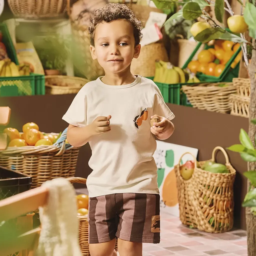 Korte sweat broekje Yami (crazy coconut)