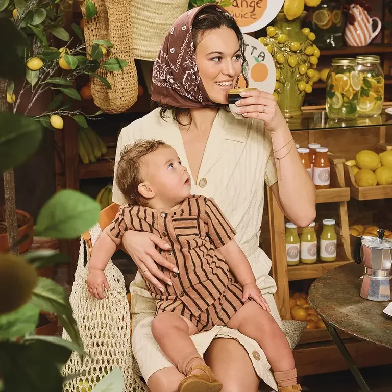 Overhemdje badstof Stefano (amaretti)