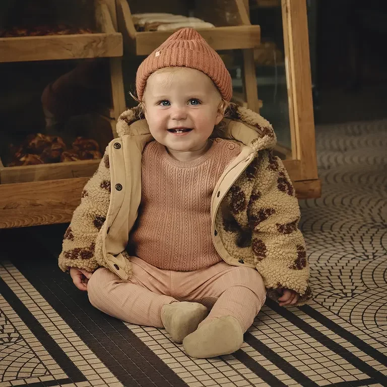 Vestje UNI teddy Billy (toffee)