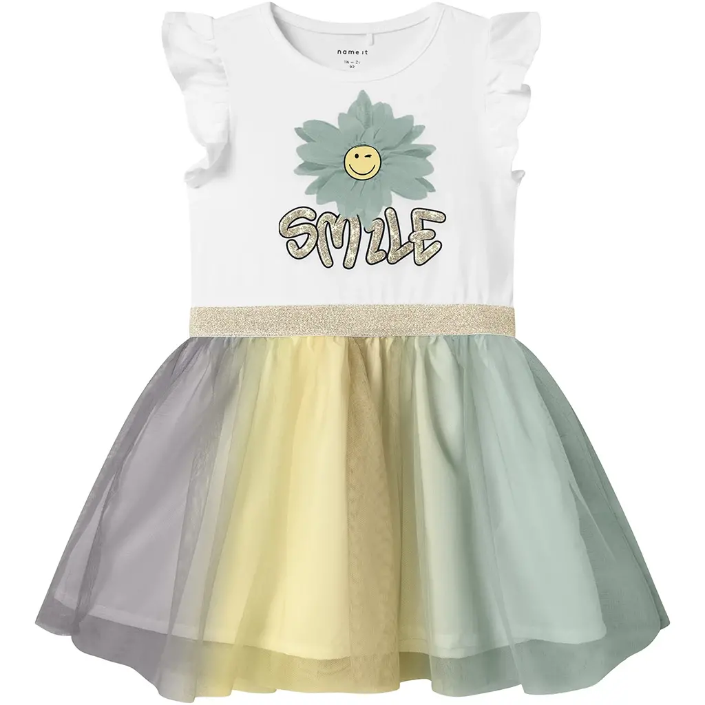 Jurkje tulle Farina (bright white)