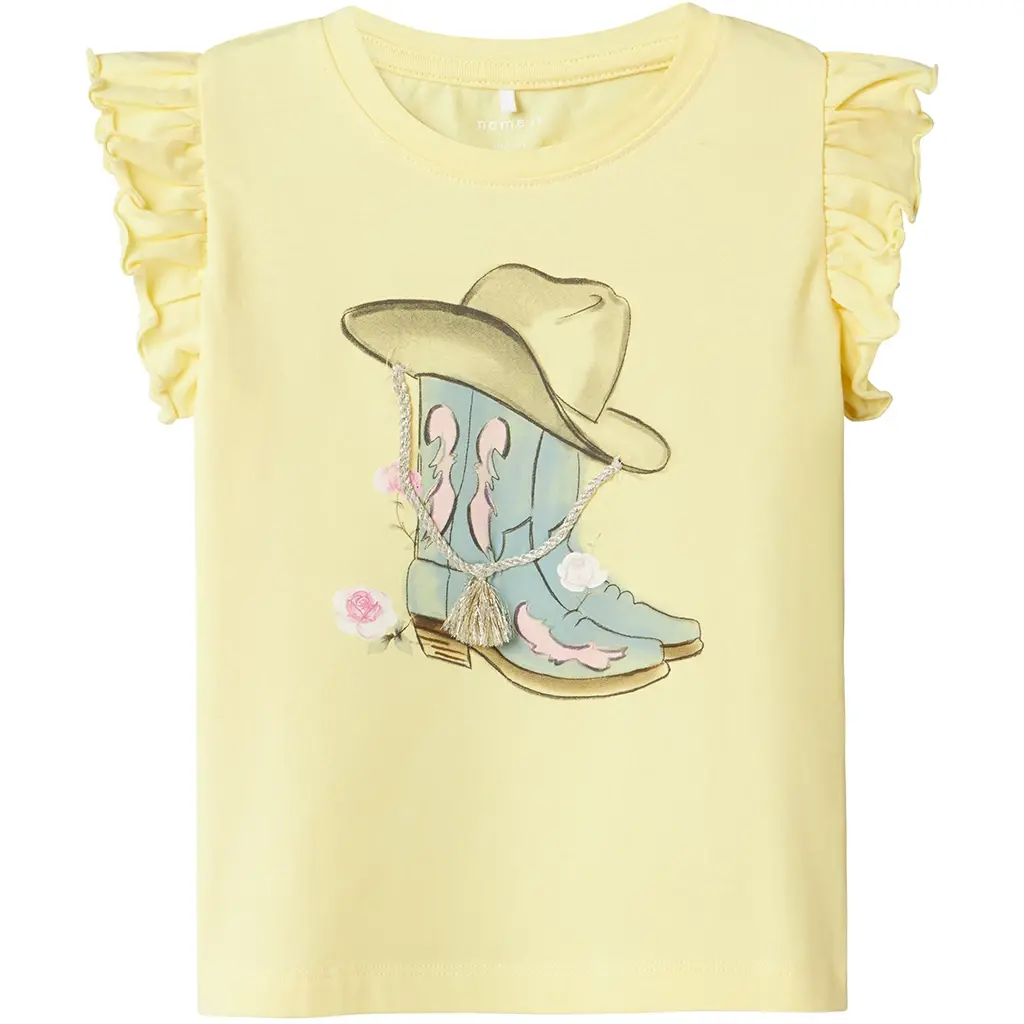 T-shirt Hadia (lemon meringue)