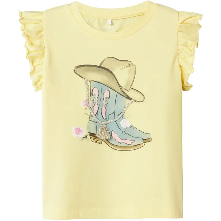T-shirt Hadia (lemon meringue)