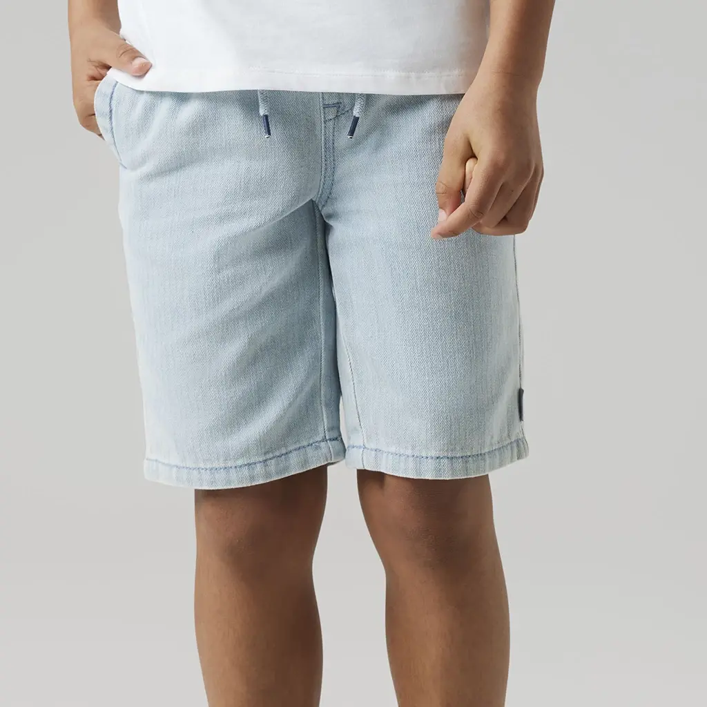 Korte jog jeans Ryan (light blue denim)